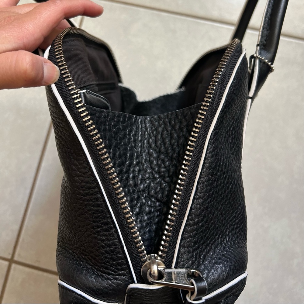 COACH - Bleecker Edgepaint Leather Satchel Shoulder Handbag - Picture 8 of 14